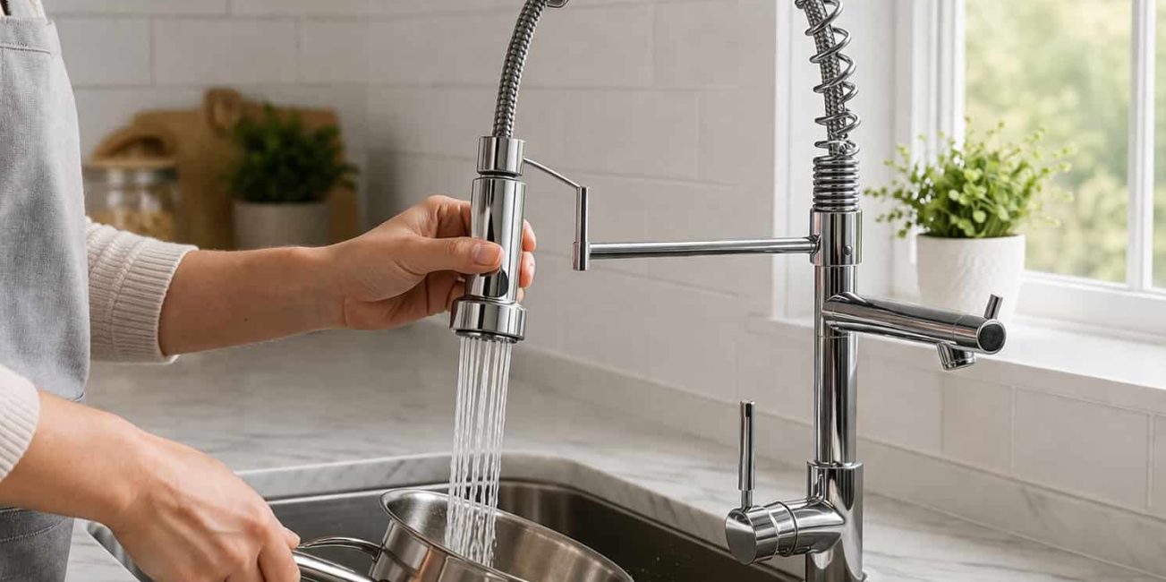 Torneira monocomando para cozinha é boa mesmo? Saiba como escolher a ideal